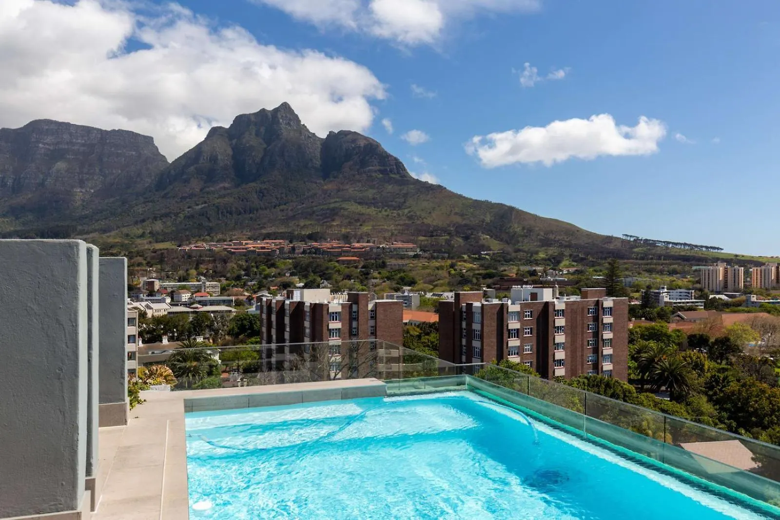 Rooftop Pool Balcony Parking Cape Town South Africa